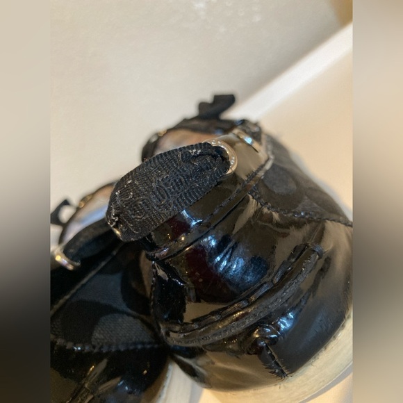 Coach Black Clarisa Loafers Size 9B - Picture 4 of 8